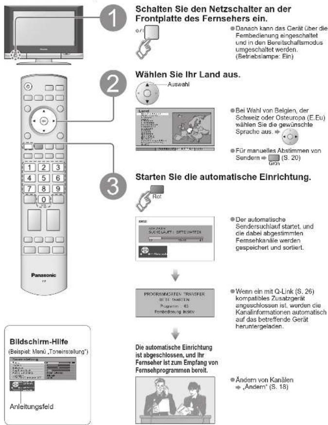 PANASONIC TX-26LX600F - Automatische Einrichtung - 1