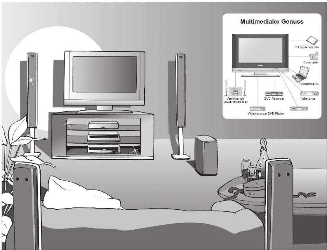PANASONIC TX-26LX600F - der multimedialen-Unterhaltung voll aus - 1