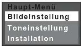 PANASONIC TX-20LA70 - Wählen Sie das gewünschte Menü aus. - 1