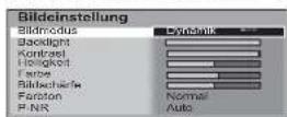 PANASONIC TX-20LA70 - Wählen Sie die gewünschte Menüfunktion aus. - 1