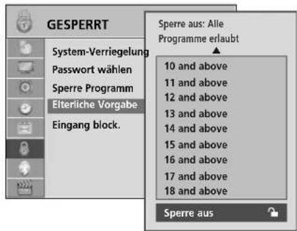 LG 47LH3000BEU - KINDERSICHERUNG (NUR IM DIGITALMODUS) - 3