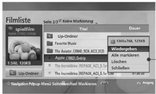 LG 47LH3000BEU - VERWENDUNG EINES USB-GERÄTES - 3