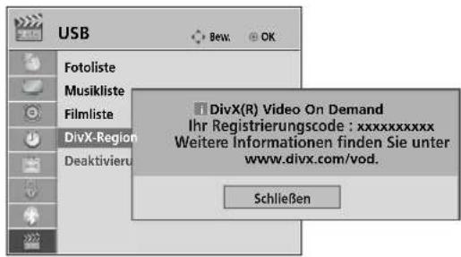 LG 47LH3000BEU - DIVX-REGISTRIERUNGSCODE - 3