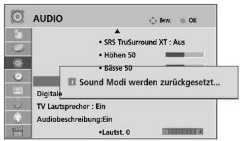 LG 47LH3000AEU - TONEINSTELLUNGEN ZURÜCKSETZEN - 2
