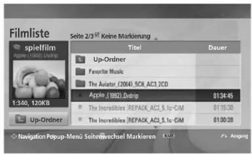 LG 47LH3000AEU - VERWENDUNG EINES USB-GERÄTES - 1