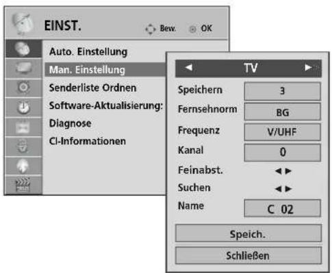 LG 47LH3000AEU - MANUELLE PROGRAMMIERUNG(IM ANALOGMODUS) - 3