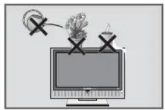 GRUNDIG Lenaro 32 LXW 82 8630 IDTV - AUFSTELLEN UND SICHERHEIT - 2