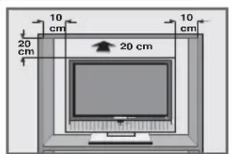 GRUNDIG Lenaro 32 LXW 82 8630 IDTV - AUFSTELLEN UND SICHERHEIT - 1
