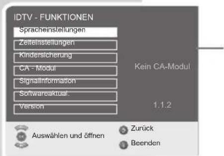 GRUNDIG Lenaro 19 LXW 49-7741 DVB-T - Version der Software einblenden - 1