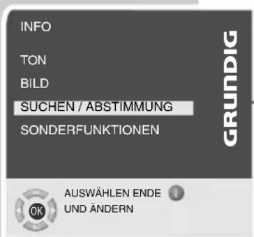 GRUNDIG Lenaro 19 LCD 49-7710 - Fernseh-Programme einstellen - 1