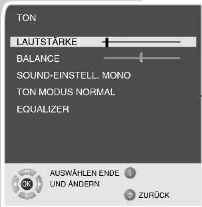 GRUNDIG Lenaro 19 LCD 49-7710 - Ton-Einstellungen - 1