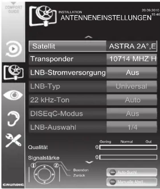 GRUNDIG Hamburg 32 VLC 8140 S - Profiinstallation - 1