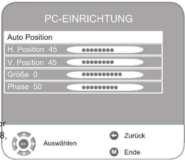 GRUNDIG Hamburg 22 LED - Einstellungen für den PC - 1