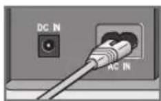 GRUNDIG Hamburg 22 LED - Antenne und Netzkabel anschließen - 3