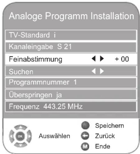 GRUNDIG Hamburg 22 LED - Analoge Fernseh-Programme durch Eingabe der Kanalzahlen einstellen - 1