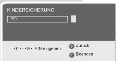 GRUNDIG Davio 20 LCD 51 5732 DVB T - PIN-Code ändern - 1