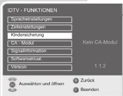 GRUNDIG Davio 20 LCD 51 5732 DVB T - Kindersicherung - 1