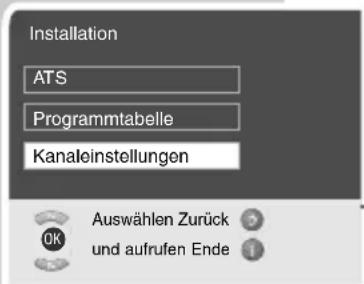 GRUNDIG Cinemo 46 LXW 117-8735 REF - Fernseh-Programme einstellen - 1