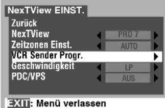 GRUNDIG ACCORO 102 MFW 102-6110 MV/AC3 - Videorecorder mit dem Fernsehgerät abgleichen - 1