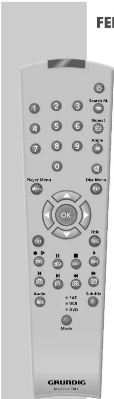 GRUNDIG ACCORO 102 MFW 102-6110 MV/AC3 - Uhrzeit ein-/ausblenden - 1