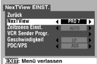 GRUNDIG ACCORO 102 MFW 102-6110 MV/AC3 - NexTView-Anbieter auswählen - 1