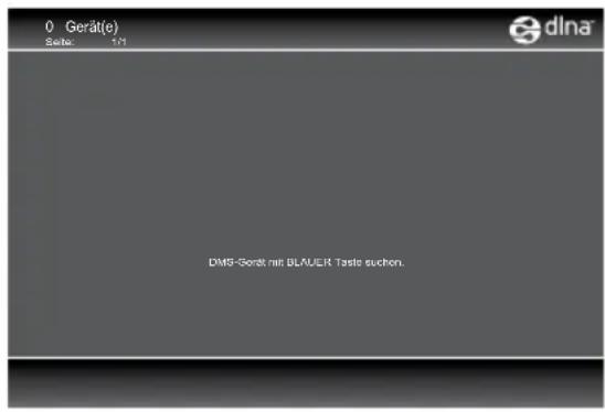 GRUNDIG Vision 8 46 VLE 8160 SL - Digitalen Medien Server anwählen - 1