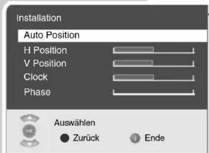 GRUNDIG Cinaro 26 LXW 68 6612 - Einstellungen für den PC - 1