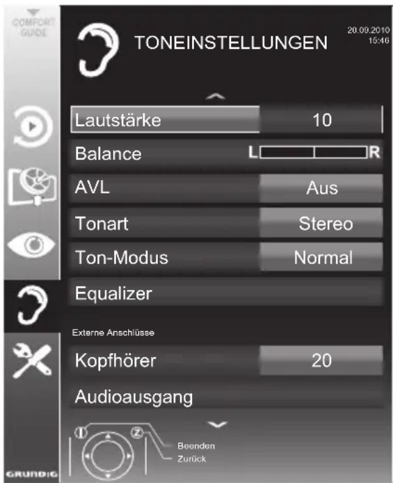 GRUNDIG 40 VLE 8041 S - Hinweis: - 1