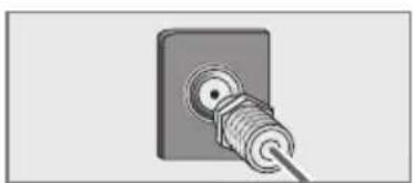 GRUNDIG 40 VLE 8041 S - Antenne und Netzkabel anschließen - 2