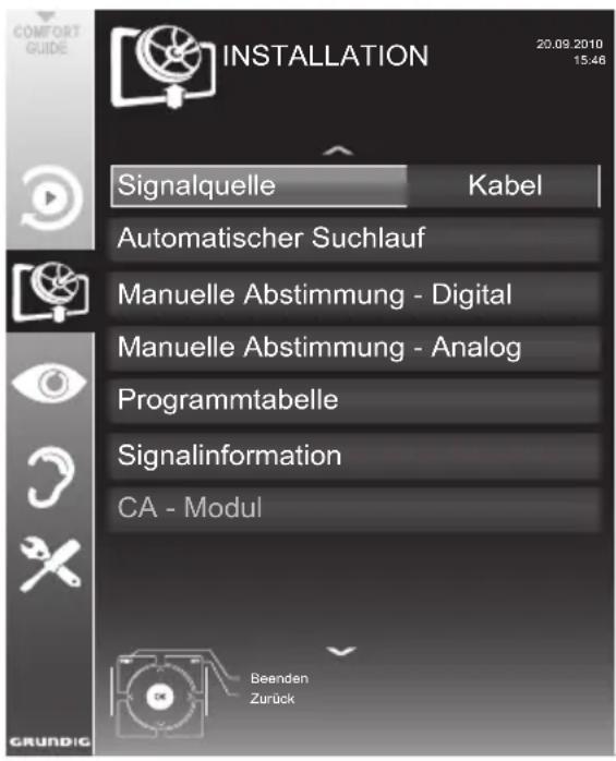 GRUNDIG 37 VLC 9140 S - Hinweis: - 1