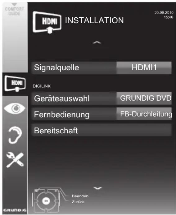 GRUNDIG 37 VLC 9140 S - Gerätesteuerung - 1