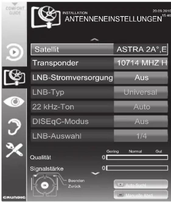 GRUNDIG 37 VLC 9140 S - Profiinstallation - 1