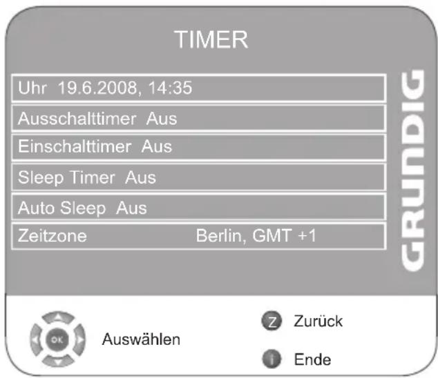 GRUNDIG 32 VLE 8040 C - Bedienfeld sperren - 1