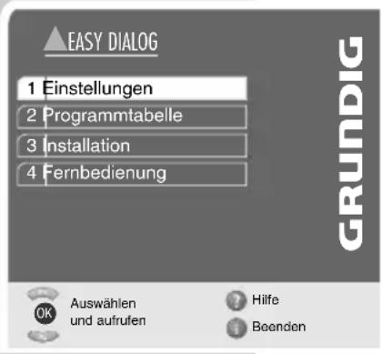 GRUNDIG 26LXW689732 - Die Installation am Fernsehgerät - 1