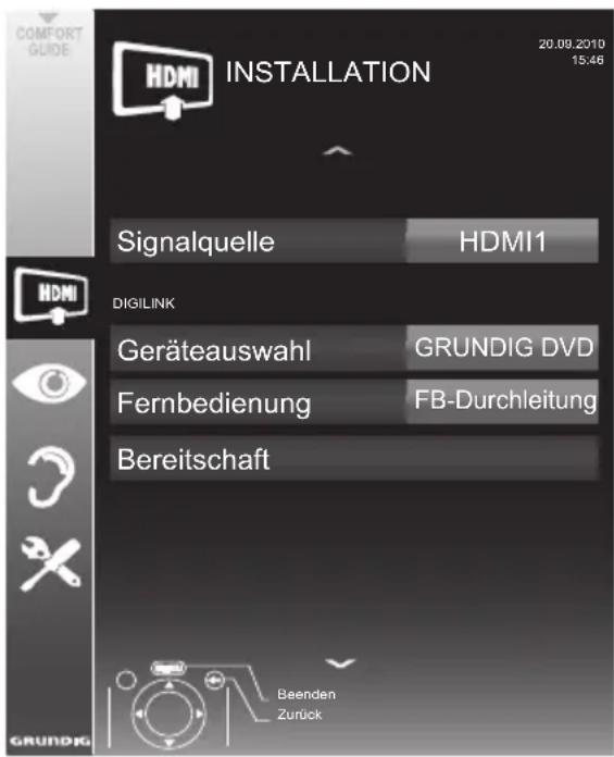GRUNDIG 22 VLE 2100 - Gerätesteuerung - 1