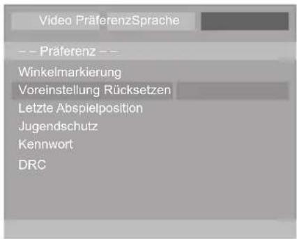 GRUNDIG 22 VLE 2100 - DVD-Player in den Auslieferzustand schalten - 1
