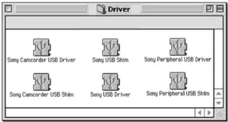 SONY DCR-TRV345 - Als u de camcorder aansluit op de computer met de USB-kabel Macintosh - 1