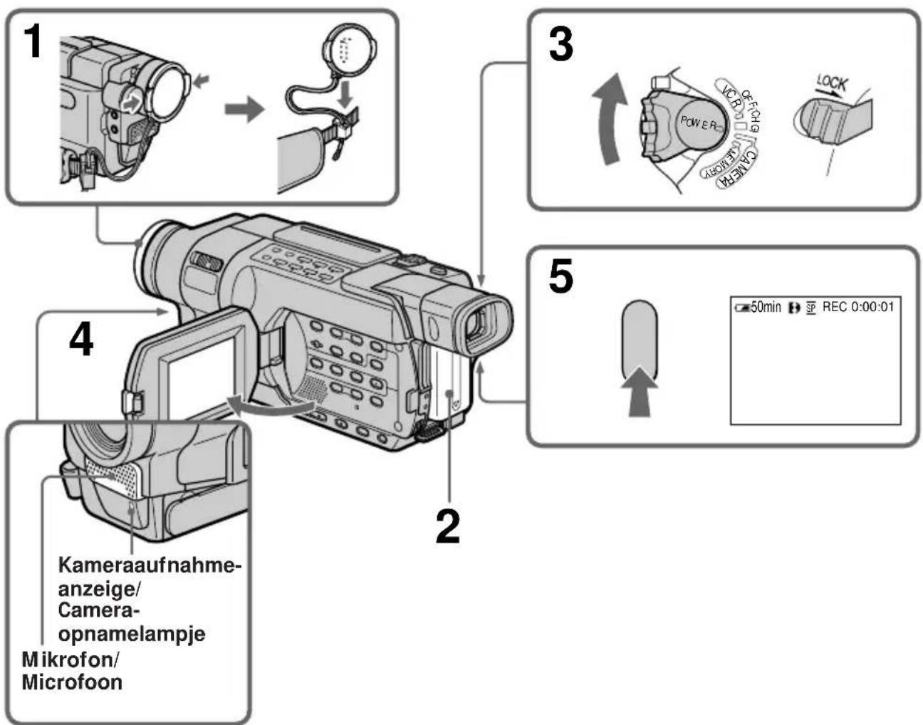 SONY DCR-TRV345 - Per ongeluk wissen voorkomen - 2