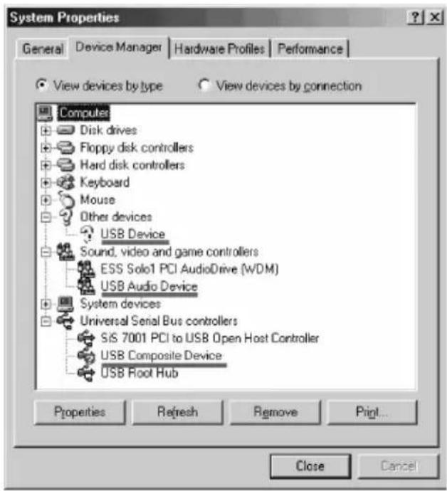 SONY DCR-TRV345 - Als u de camcorder aansluit op de computer met de USB-kabel Windows - 1