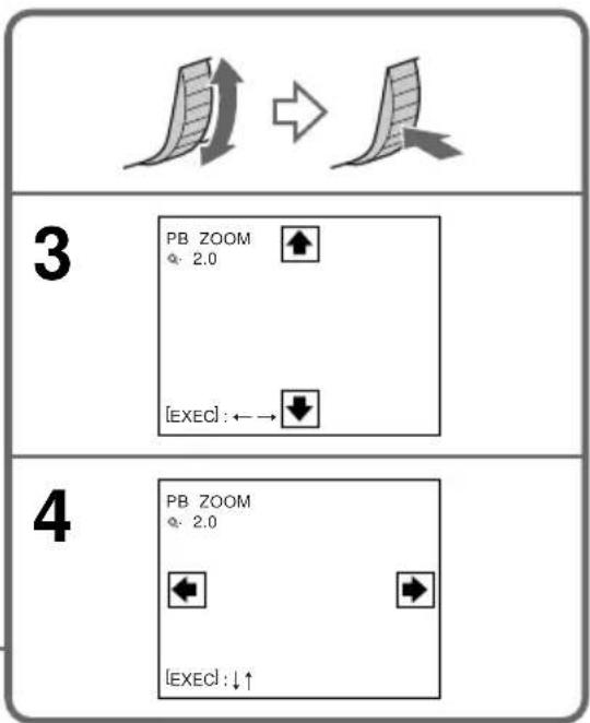3 PB ZOOM 2.0 [EXEC]: ← → 4 PB ZOOM 2.0 [EXEC]: ↓↑