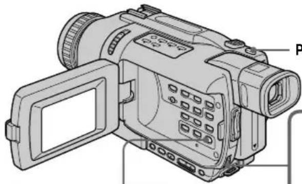 SONY DCR-TRV238 - Stilstaande beelden opnemen op een "Memory Stick" - Memory foto-opname - 1