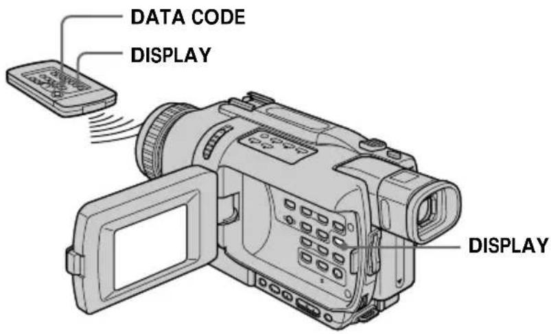 SONY DCR-TRV238 - Opname-aanduidingen op het scherm zien – Beeldscherm-aanduidingen - 1