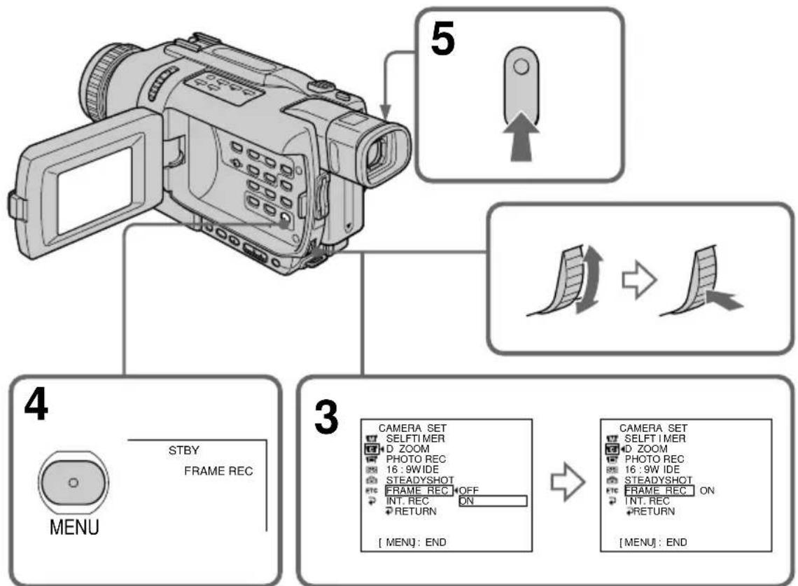 SONY DCR-TRV238 - Beeld-voor-beeld opname – Animatiefilms - 1