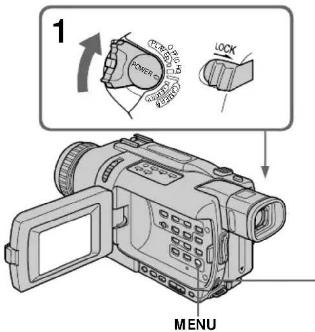 1 POWER OFFIC LOCK MENU