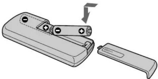SONY DCR-TRV238 - Voorbereidingen voor afstandsbediening - 1