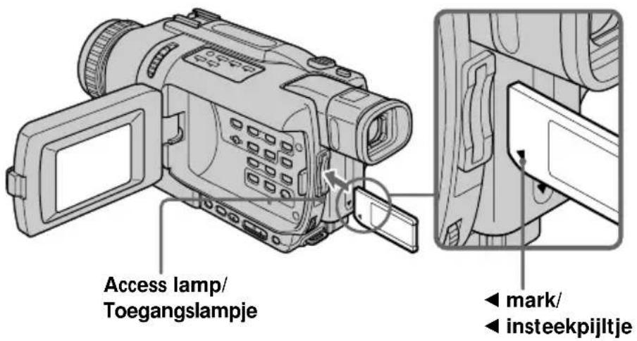 Access lamp/ Toegangslampje mark/ insteekpijtje