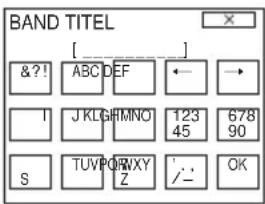 SONY DCR-HC16 - BAND TITEL - 1