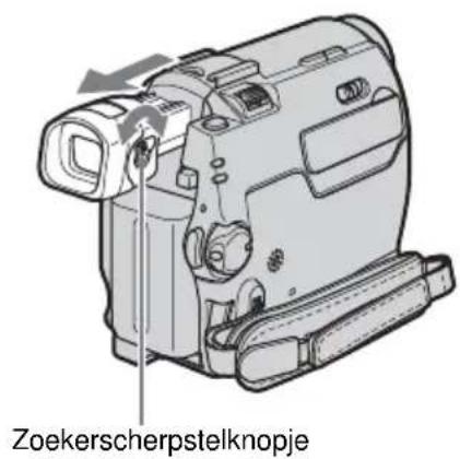 Zoekerscherpstelknopje
