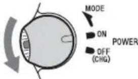 MODE ON POWER OFF (CHG)