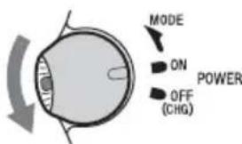 MODE ON POWER OFF (CHG)